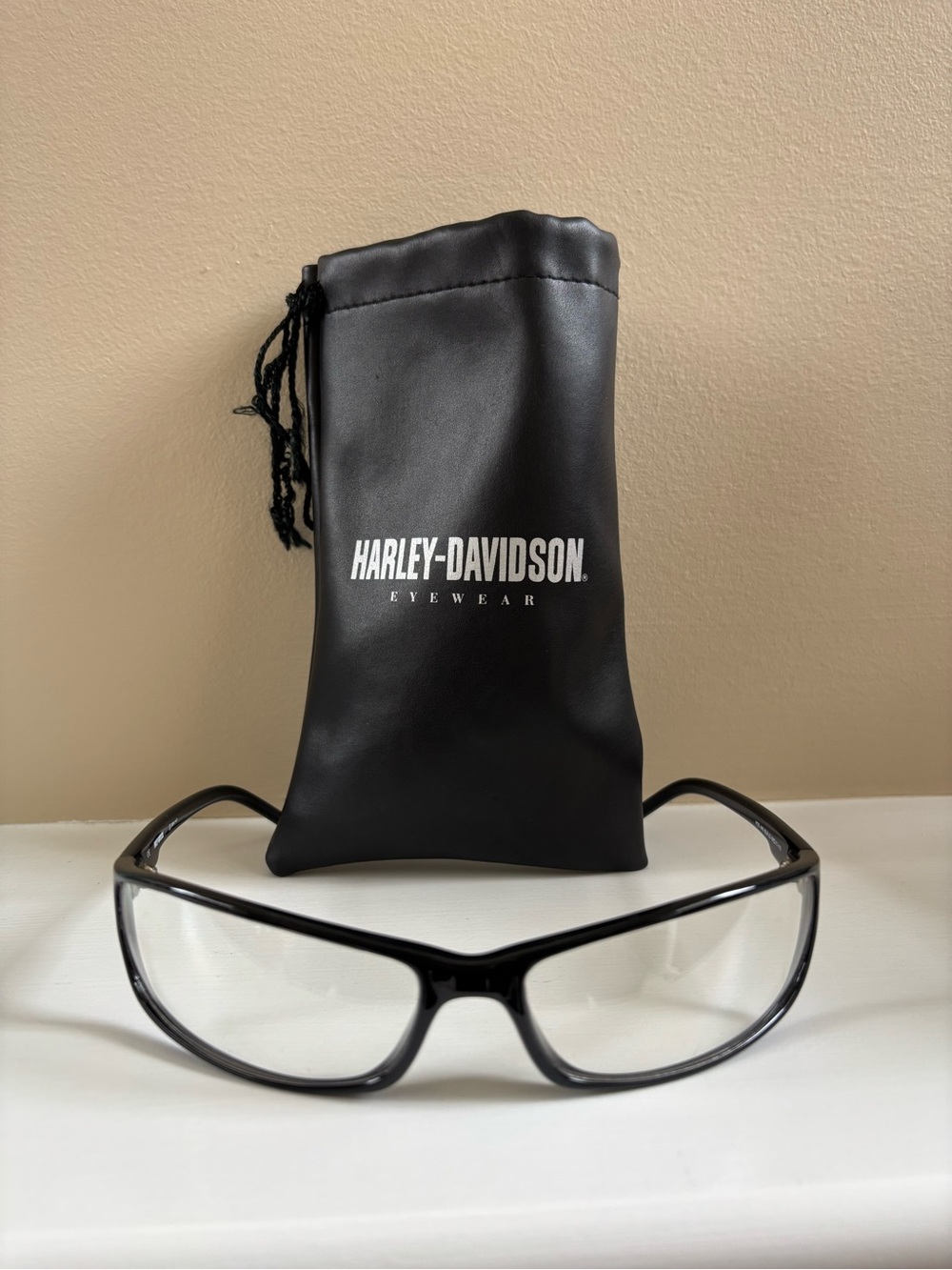 Harley-Davidson Eyewear Glasses with Pouch Black